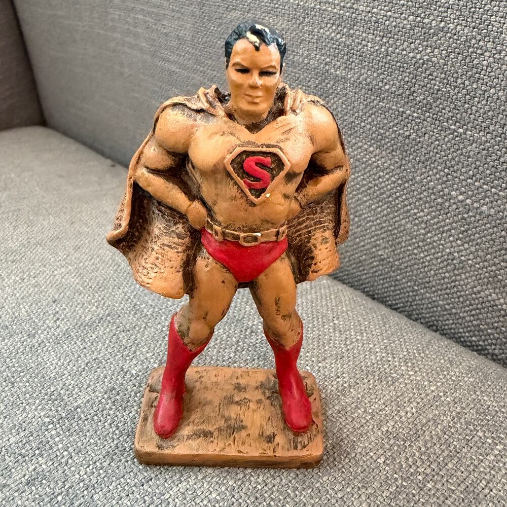 1942 Syroco Superman Figure Reproduction DC Comics 1995